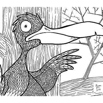 Artwork thumbnail, Big Beak Bird by likemoyd