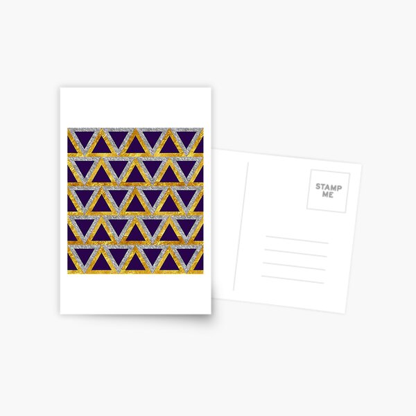Night of the Pharaohs - Egyptian Inspired Pattern Postcard