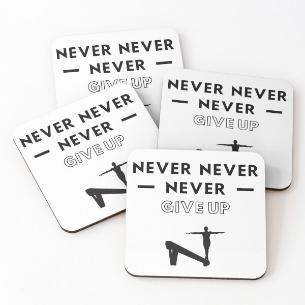 Item preview, Gymnastics: Never never never give up designed and sold by TheGreenGoat.