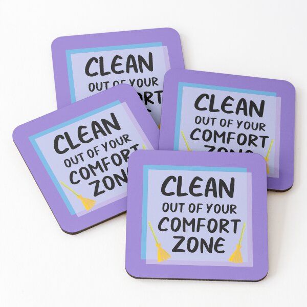 Item preview, Clean Out of Your Comfort Zone Cleaning Crew Housekeeping Fun designed and sold by SavvyCleaner.