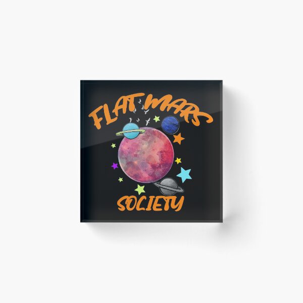 Item preview, Flat mars society designed and sold by MRagab.