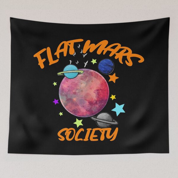 Item preview, Flat mars society designed and sold by MRagab.