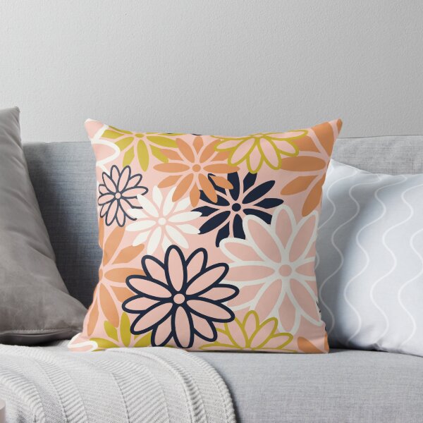 Item preview, Beatnik Floral In Peach designed and sold by House of Haha.