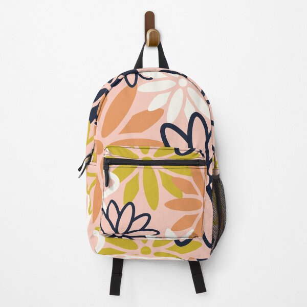 Item preview, Beatnik Floral In Peach designed and sold by House of Haha.