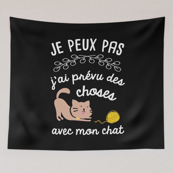 Aperçu de l'œuvre idée cadeau chat créée et vendue par Catcrea.
