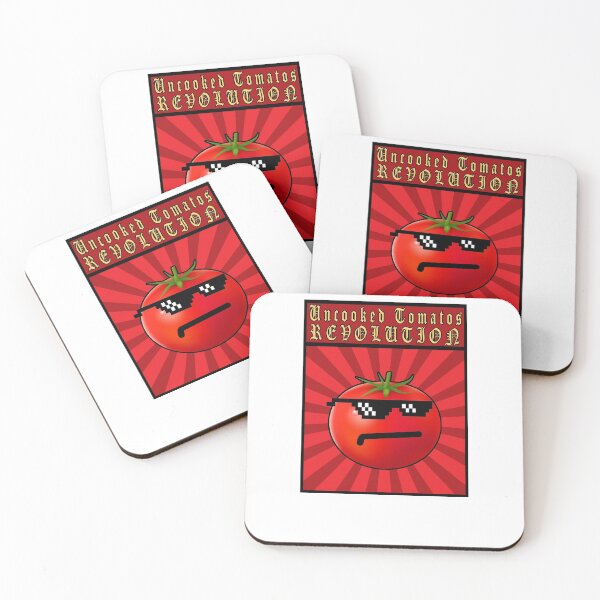 Item preview, Funny Angry Uncooked Tomatoes REVOLUTION designed and sold by Hamadax.
