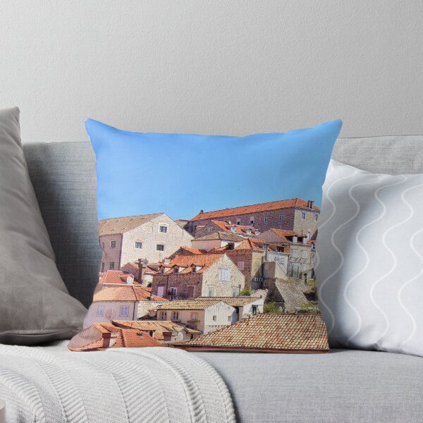 Item preview, Vista desde los tejados del casco antiguo de Dubrovnik Croacia designed and sold by flyingracoon.