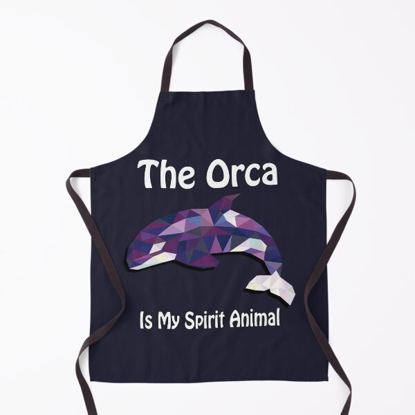 Item preview, The Orca Is My Spirit Animal - Geometric Purple Square designed and sold by NoMatterLab.