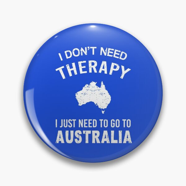 Item preview, I Don't Need Therapy Australia Day Funny Aussie designed and sold by JustBeWonderful.