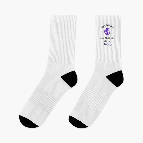Item preview, The world needs more girls who play soccer designed and sold by TheGreenGoat.