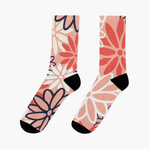 Item preview, Beatnik Floral In Pink designed and sold by House of Haha.