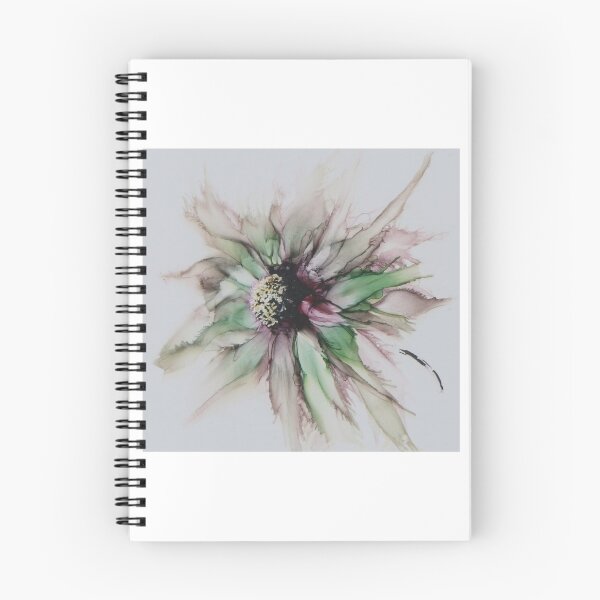 Item preview, Green Brown flower KleurRijk Els Delacourt designed and sold by KleurRijk.