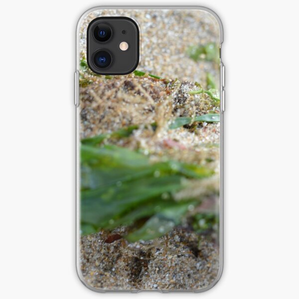 Green seaweed iPhone Soft Case