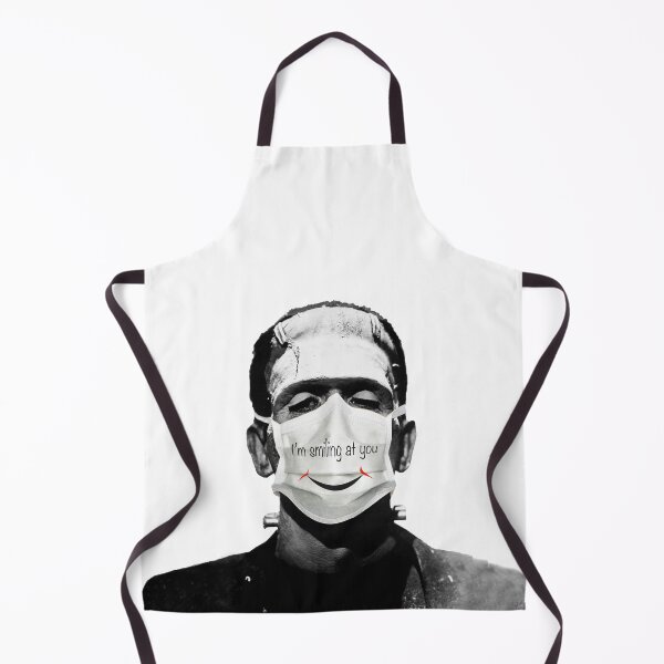 Item preview, Frakenstein wearing mask Funny designed and sold by OldschoolTs.