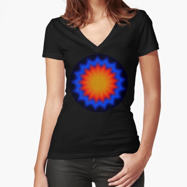 Fitted V-Neck T-Shirt