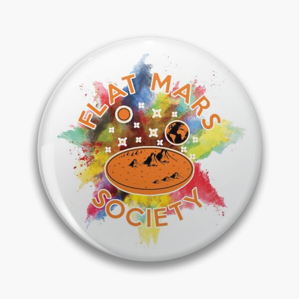 Item preview, Flat Mars Society  designed and sold by WOHAMMAD.