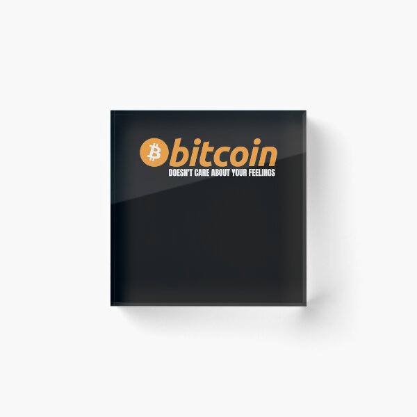 Item preview, Bitcoin - Doesn't Care About Your feelings designed and sold by Bitcoin-Fashion.