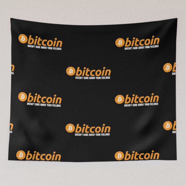 Item preview, Bitcoin - Doesn't Care About Your feelings designed and sold by Bitcoin-Fashion.