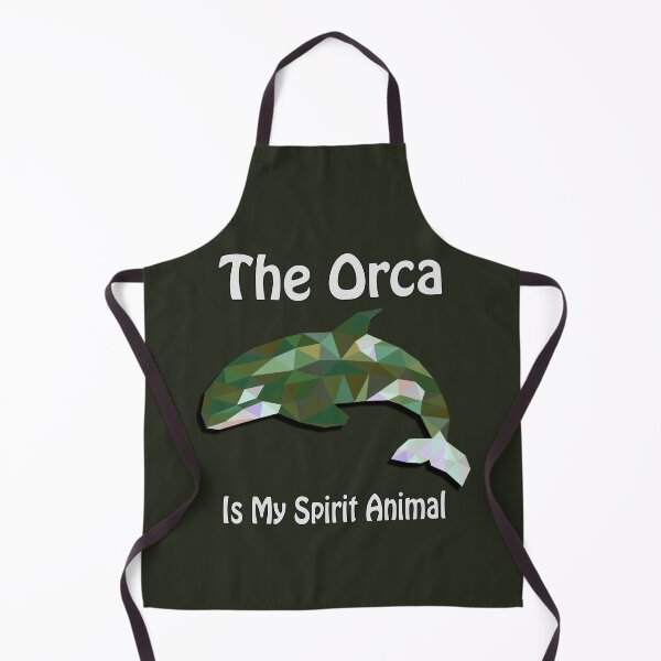 Item preview, The Orca Is My Spirit Animal - Geometric Camouflage Square designed and sold by NoMatterLab.