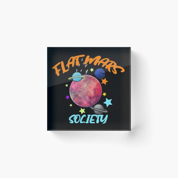 Item preview, Flat mars society designed and sold by MRagab.