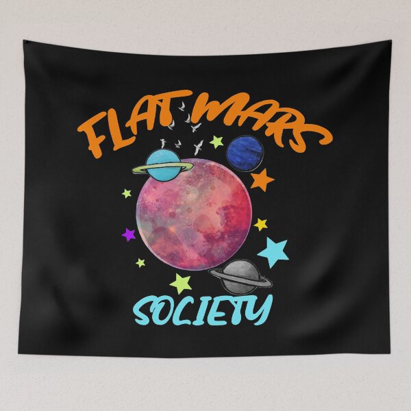 Item preview, Flat mars society designed and sold by MRagab.