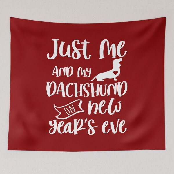 Item preview, All I want this new year is DACHSHUND designed and sold by Wienerful.