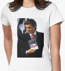 Neon genesis evangelion american psycho Women's Fitted T-Shirt