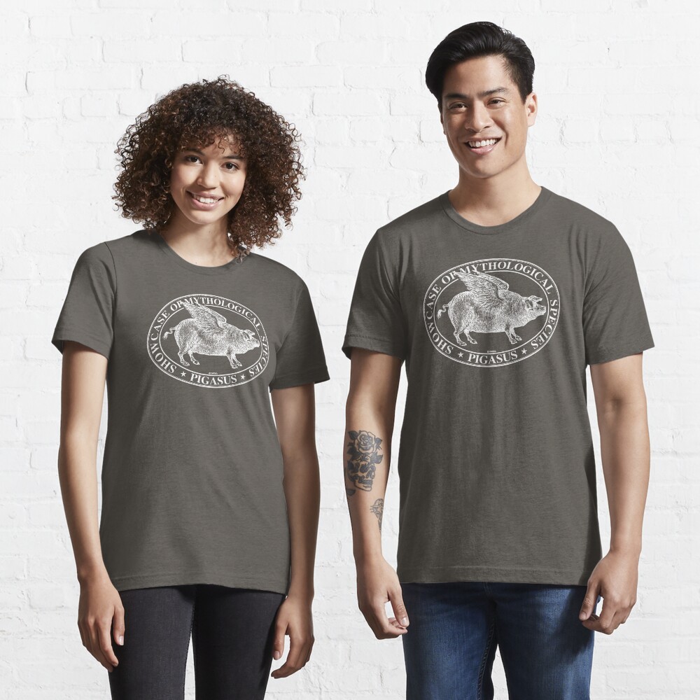Vista previa del artículo con la obra «Camiseta esencial», diseñado y vendido por Sintes.