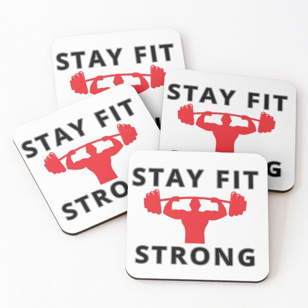 Item preview, Stay fit design; fitness, gym designed and sold by Nikolas83.