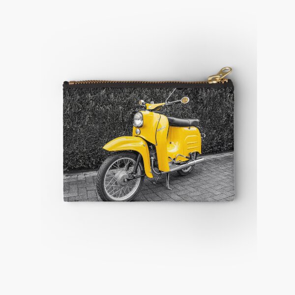 Item preview, Simson Schwalbe in yellow - black and white photography designed and sold by Shirtey.