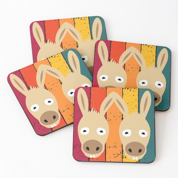Item preview, Donkey multicolored donkey house donkey designed and sold by Imutobi.