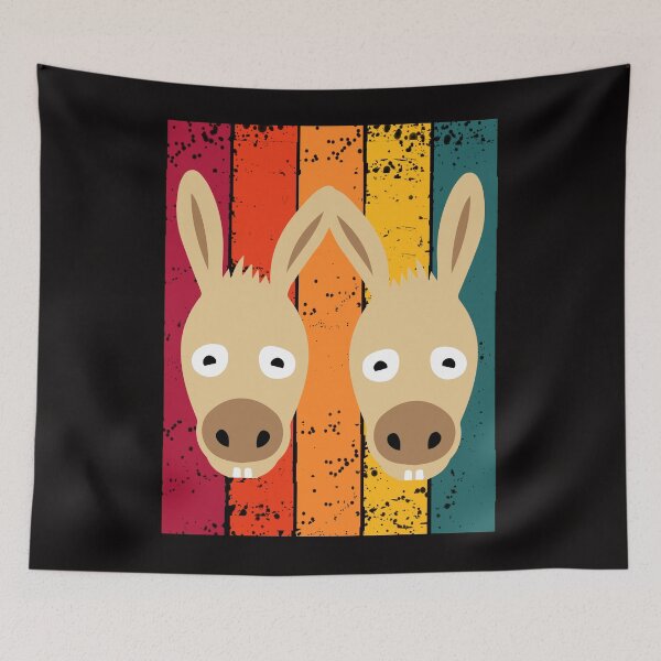 Item preview, Donkey multicolored donkey house donkey designed and sold by Imutobi.