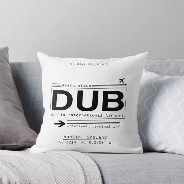 Item preview, DUB Dublin International Airport designed and sold by Leah Biernacki.