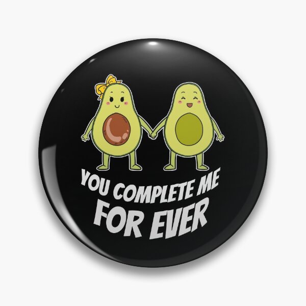 Item preview, Avocado Couple You Complete Me For Ever Partnership Gift designed and sold by Tomsens.
