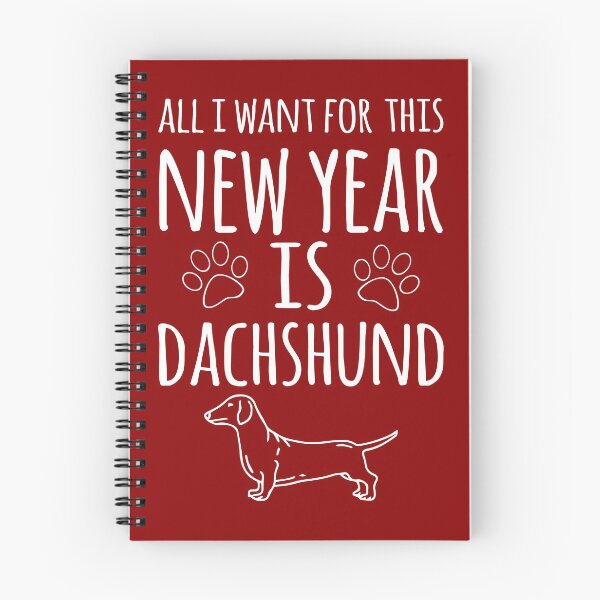 Item preview, 2021 Dachshund New Year designed and sold by Wienerful.
