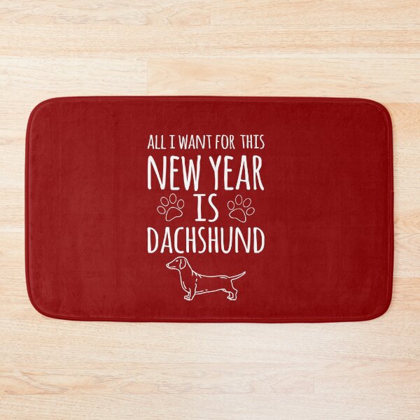 Item preview, 2021 Dachshund New Year designed and sold by Wienerful.