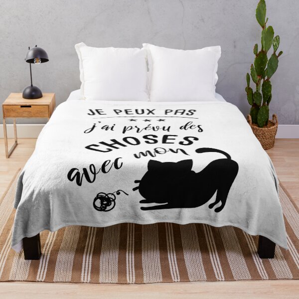 Aperçu de l'œuvre choses avec mon chat humour créée et vendue par Catcrea.