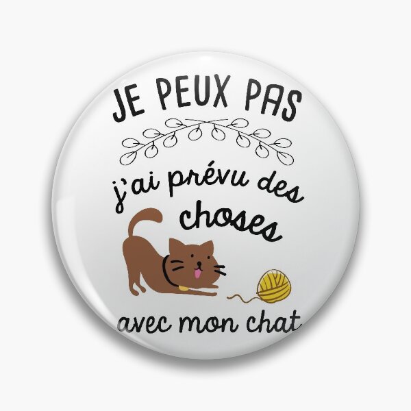Item preview, funny cat phrase designed and sold by Catcrea.