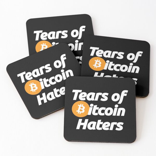 Item preview, Tears of Bitcoin Haters - Crypto Btc Blockchain Currency Quote designed and sold by elhefe.