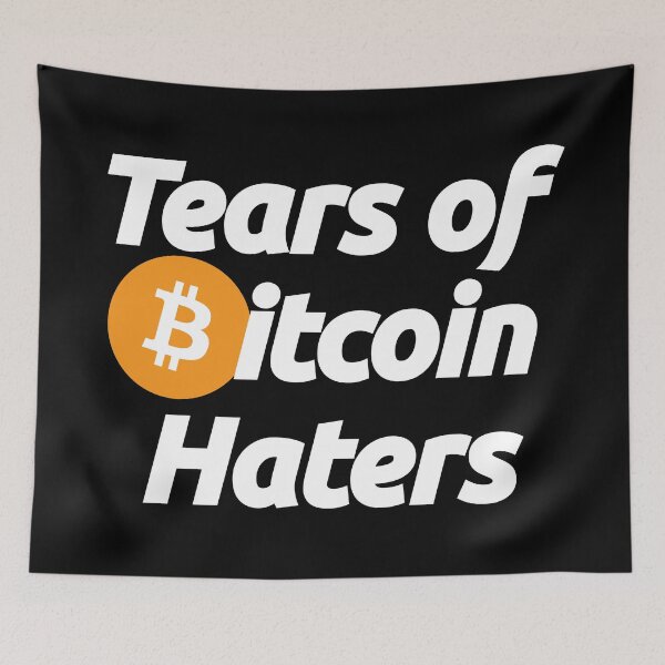 Item preview, Tears of Bitcoin Haters - Crypto Btc Blockchain Currency Quote designed and sold by elhefe.