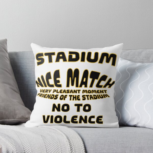 Aperçu de l'œuvre No violence in the stadiums. stadium shirts for women /men's créée et vendue par DesignMod.