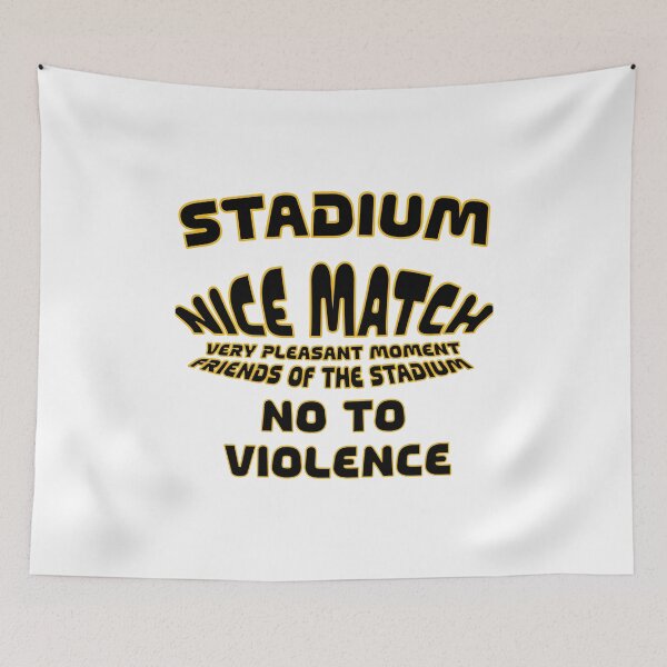 Item preview, No violence in the stadiums. stadium shirts for women / men's designed and sold by DesignMod.