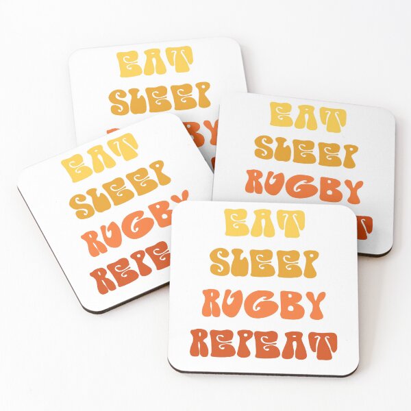 Item preview, Eat, Sleep, Rugby, Repeat designed and sold by kash1mera.