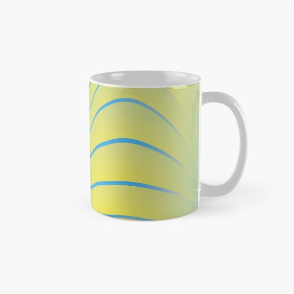 Item preview, Blue and Yellow Color Dinamic Pattern as Waves  designed and sold by digoarpi.