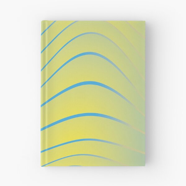 Item preview, Blue and Yellow Color Dinamic Pattern as Waves  designed and sold by digoarpi.