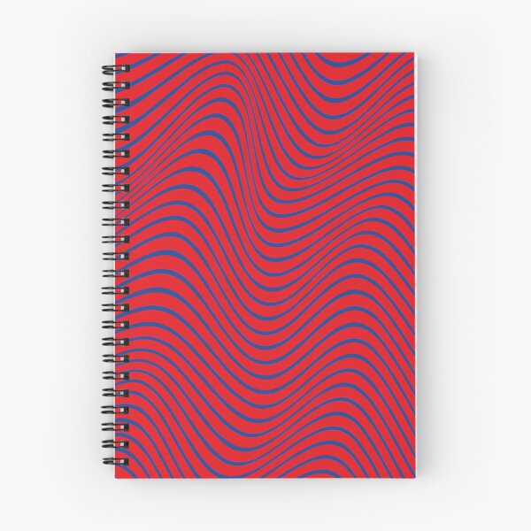 Item preview, Blue and Red Colors Dinamic Pattern as Waves  designed and sold by digoarpi.