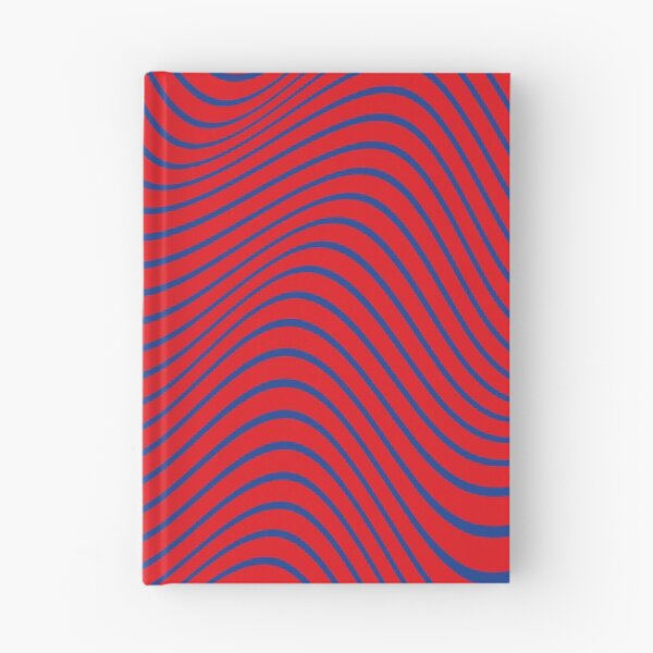 Item preview, Blue and Red Colors Dinamic Pattern as Waves  designed and sold by digoarpi.