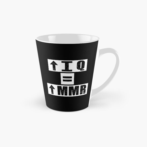 Item preview, High IQ = High MMR - Black designed and sold by BusyMonkeys.