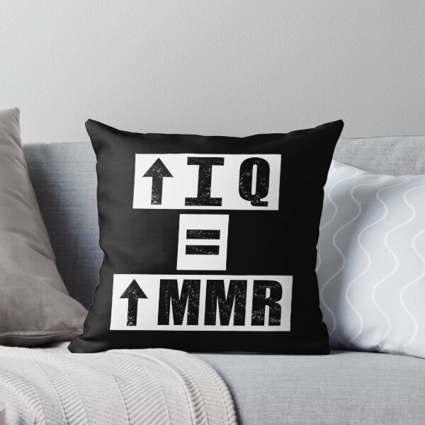 Item preview, High IQ = High MMR - Black designed and sold by BusyMonkeys.