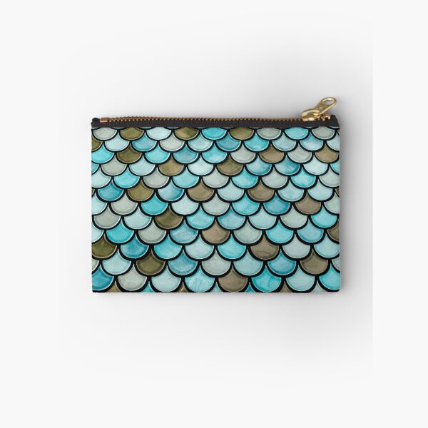 Item preview, Blue Fish Scale Tiles designed and sold by Studio MaC.